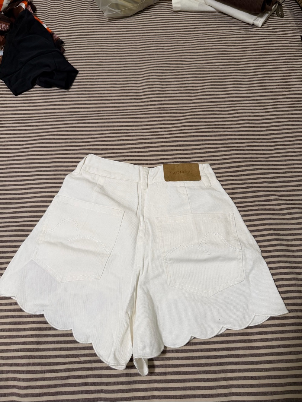 Farm Rio Richelieu Embroidered Shorts NWT - Picture 9 of 9